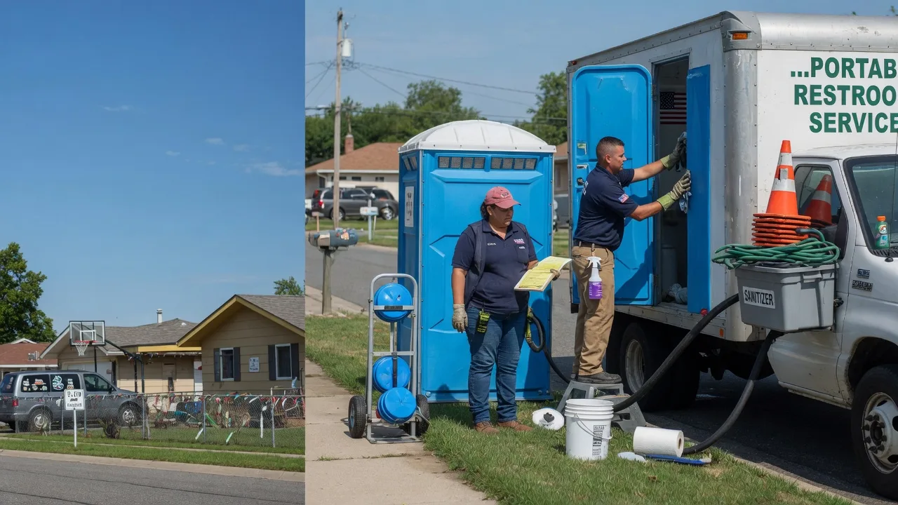 Portable Toilet Rental in Cincinnati, IA near me